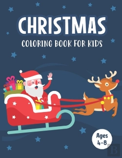 Bertrand.pt - Christmas Coloring Book For Kids Ages 4-8