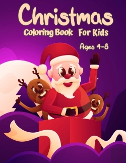 Bertrand.pt - Christmas Coloring Book For Kids Ages 4-