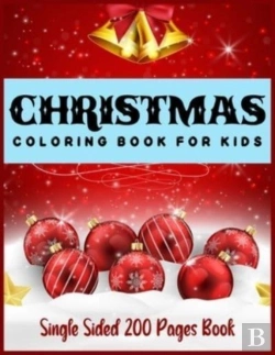 Bertrand.pt - Christmas Coloring Book For Kids Single Sided 200 Pages Book