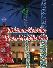 Christmas Coloring Books For Kids Pack: