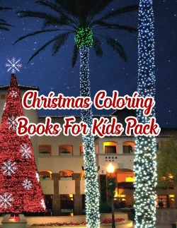 Bertrand.pt - Christmas Coloring Books For Kids Pack:
