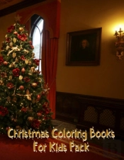 Christmas Coloring Books For Kids Pack: