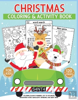 Bertrand.pt - Christmas Coloring & Activity  Book For Kids
