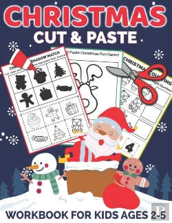 Bertrand.pt - Christmas Cut And Paste Workbook For Kids Ages 2-5