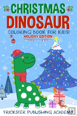 Bertrand.pt - Christmas Dinosaur Coloring Book For Kid