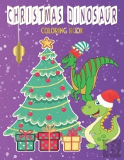 Christmas Dinosaur Coloring Book