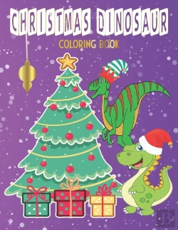 Bertrand.pt - Christmas Dinosaur Coloring Book
