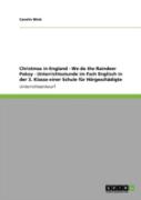 Christmas In England - We Do The Raindeer Pokey - Unterrichtsstunde Im Fach Englisch In Der 3. Klasse Einer Schule Far Haã‚Â¶Rgeschaã‚Â¤Digte