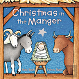 Christmas In The Manger Padded