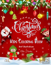 Christmas Kids Coloring Book Best Illustrations