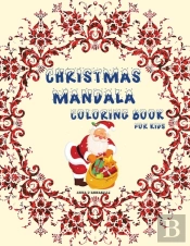 Christmas Mandala Coloring Book For Kids