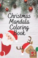 Christmas Mandalas Coloring Book