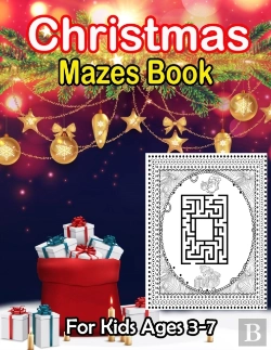 Bertrand.pt - Christmas Mazes Book For Kids Ages 3-7