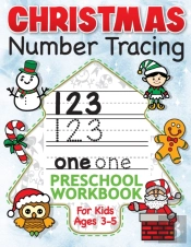 Christmas Number Tracing Preschool Workb
