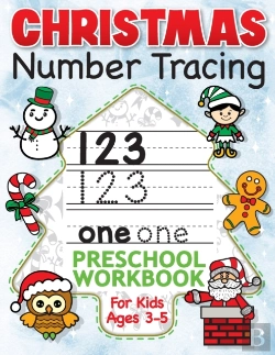 Bertrand.pt - Christmas Number Tracing Preschool Workb