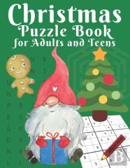 Christmas Puzzle Book For Adults And Teens