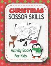 Christmas Scissor Skills Activity Book For Kids
