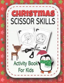 Bertrand.pt - Christmas Scissor Skills Activity Book For Kids