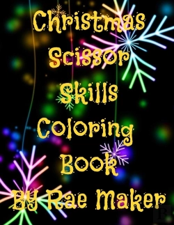 Bertrand.pt - Christmas Scissor Skills Coloring Book
