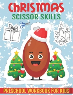 Bertrand.pt - Christmas Scissor Skills Preschool Workbook For Kids