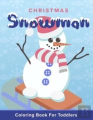 Christmas Snowman Coloring Book For Toddlers