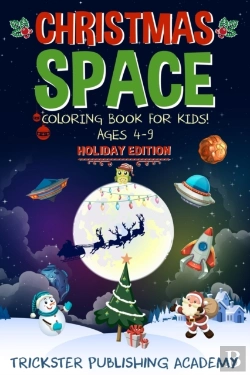 Bertrand.pt - Christmas Space Coloring Book For Kids!