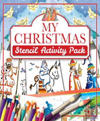 Christmas Stencil Activity Pack