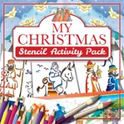 Christmas Stencil Activity Pack