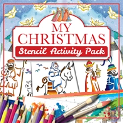 Bertrand.pt - Christmas Stencil Activity Pack