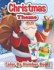 Christmas Theme Color By Number Book