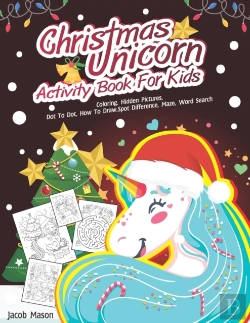 Bertrand.pt - Christmas Unicorn Activity Book For Kids