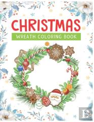 Christmas Wreath Coloring Book
