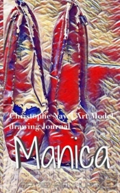 Christophe Nayel Art Model Manica Red Pumps Clinton In Blue Dress Creative Journal