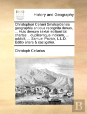 Christophori Cellarii Smalcaldensis Geog