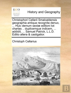 Bertrand.pt - Christophori Cellarii Smalcaldensis Geog