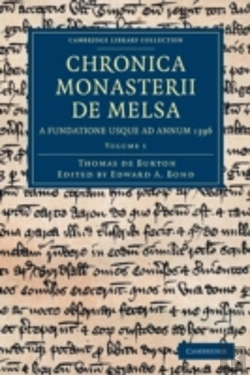 Bertrand.pt - Chronica Monasterii De Melsa, A Fundatione Usque Ad Annum 1396