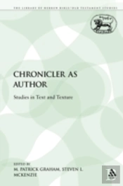 Chronicler As Author