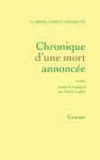Chronique D'Une Mort Annoncee