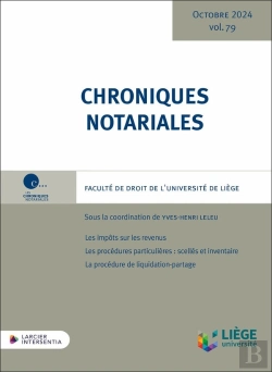 Bertrand.pt - Chroniques Notariales : Chroniques Notariales - Volume 79
