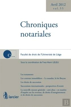 Bertrand.pt - Chroniques Notariales Volume 55