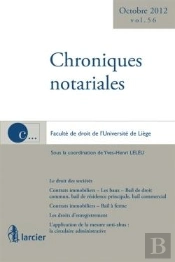 Chroniques Notariales Volume 56