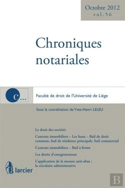 Bertrand.pt - Chroniques Notariales Volume 56