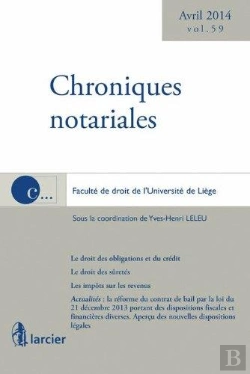 Bertrand.pt - Chroniques Notariales Volume 59 - Avril 2014