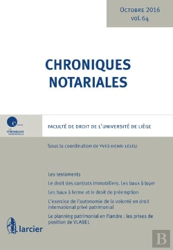 Bertrand.pt - Chroniques Notariales. Volume 64