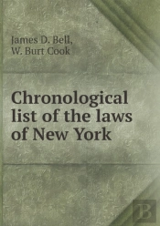 Chronological List Of The Laws Of New York