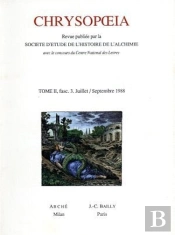 Chrysopoeia T.2 Fascicule 3 (Juillet/Septembre 1988)