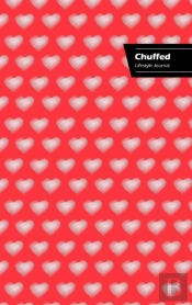 Chuffed Lifestyle Journal, Write-In Notebook, Dotted Lines, Wide Ruled, Medium Size 6 X 9 Inch (A5) Hardcover (Pink)