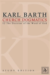Church Dogmatics Study Edition 3
