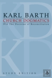 Church Dogmatics Study Edition 30