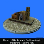 Church Of Santa Maria Dell'Ammiraglio Martorana Palermo Italy